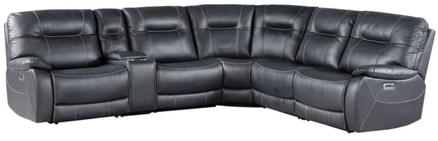 Parker House Axel 6 Piece Power Reclining Sectional-0