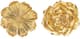 A & B Home 2-Piece Gold Rose Hanging Wall Accent Set-0