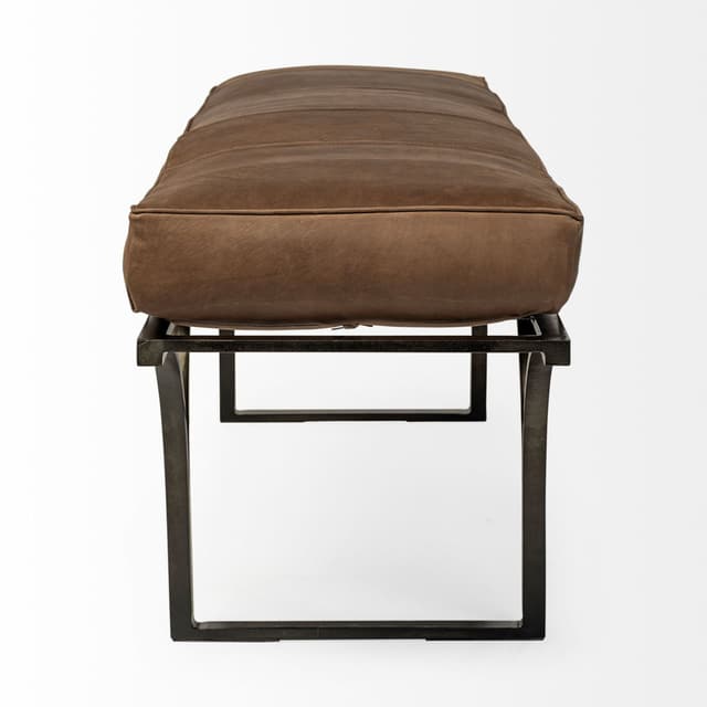 Mercana Jessie Leather Bench-2