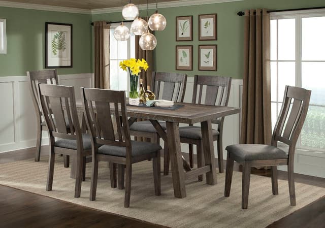 Elements International Cash Dining Table 5 Piece Set-0