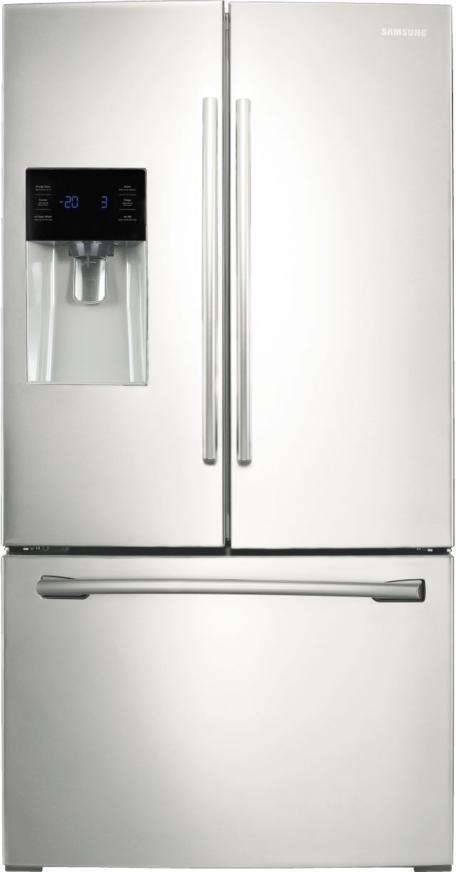 Samsung 26 Cu Ft French Door Refrigerator White Rf263beaeww