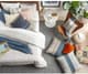 Surya Migramah Cream 18"x18" Pillow Shell with Down Insert-1