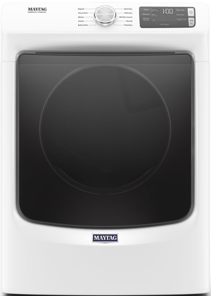 Maytag Front Load Electric Dryer Maytag 7.3 Cu. Ft. White Front Load Electric Dryer
