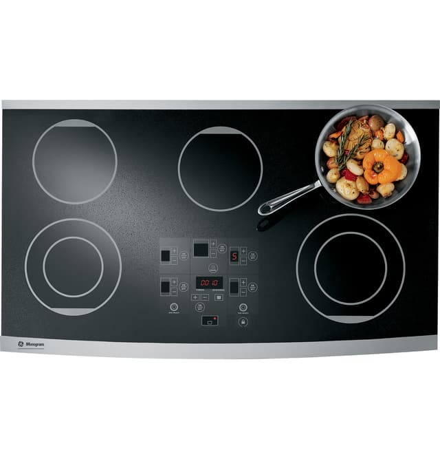 36" Digital Electric Cooktop-0