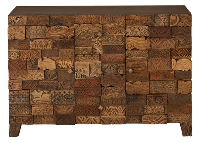 Jaipur Furniture Omisha Print Block Sideboard-0