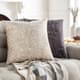 Surya Collins Cream 20"x20" Toss Pillow with Polyester Insert-4