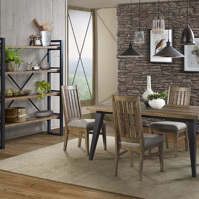 Intercon Urban Rustic Brushed Wheat Baker's Rack-1