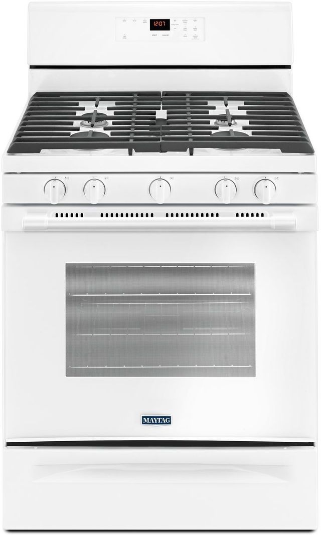 Maytag 29 88 White Freestanding Gas Range Mgr6600fw Manhattan