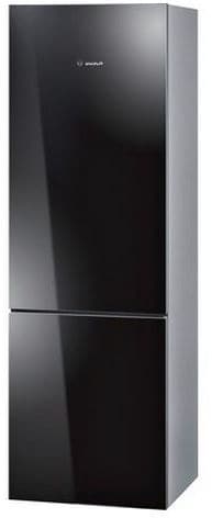 Bosch 800 Series 10.0 Cu. Ft. Counter Depth Bottom Freezer Refrigerator-Black Glass-0