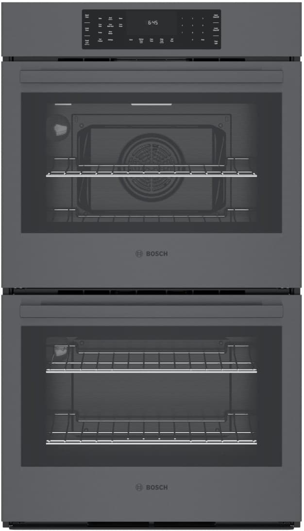 Bosch 800 Series 30" Black Stainless Steel Built In Electric Double Oven-1