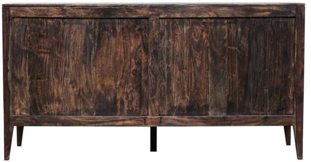 Porter International Designs Fall River Obsidian Dresser & Mirror-4