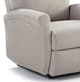 Best® Home Furnishings Customizable Codie Power Tilt Headrest Swivel Glider Recliner-1