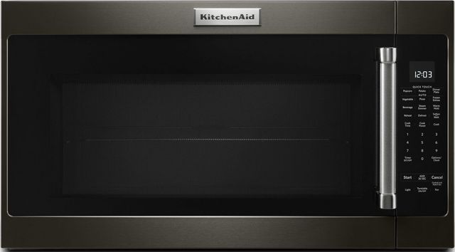 Kitchenaid 2 0 Cu Ft Black Stainless Steel With Printshield