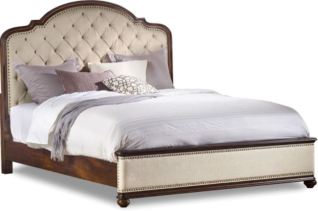 Hooker® Furniture Leesburg Beige King Upholstered Bed-5381 ...