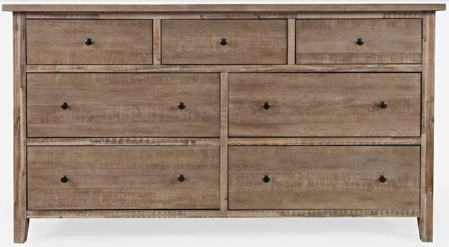 Jofran Inc. Maxton Wash Dresser & Mirror Set-4