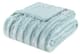 Olliix by Madison Park Duke 1 Blue Long Fur Throw-0