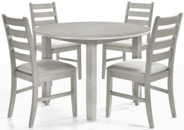 New Classic® Home Furnishings Pascal Driftwood 5 Pc. Dining Set-0