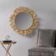 Olliix by Martha Stewart Eden Gold Foil Ginkgo Mirror-4