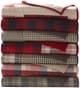 Olliix by Woolrich Red Huntington Oversized Cotton Quilted Throw-3
