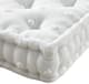 Olliix by Urban Habitat Brooklyn Ivory 20"x"20x"5" Cotton Jacquard Square Floor Pillow Cushion-1