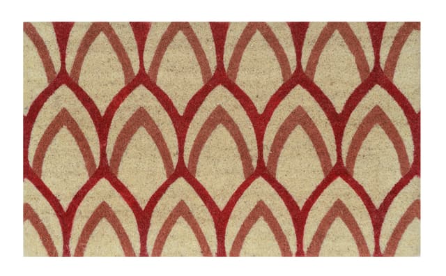 Classic Home Clovis Red Door Mat-0