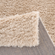 Olliix by Madison Park Camdyn Cream 6x9' Super Soft Polyester Shag Area Rug-1
