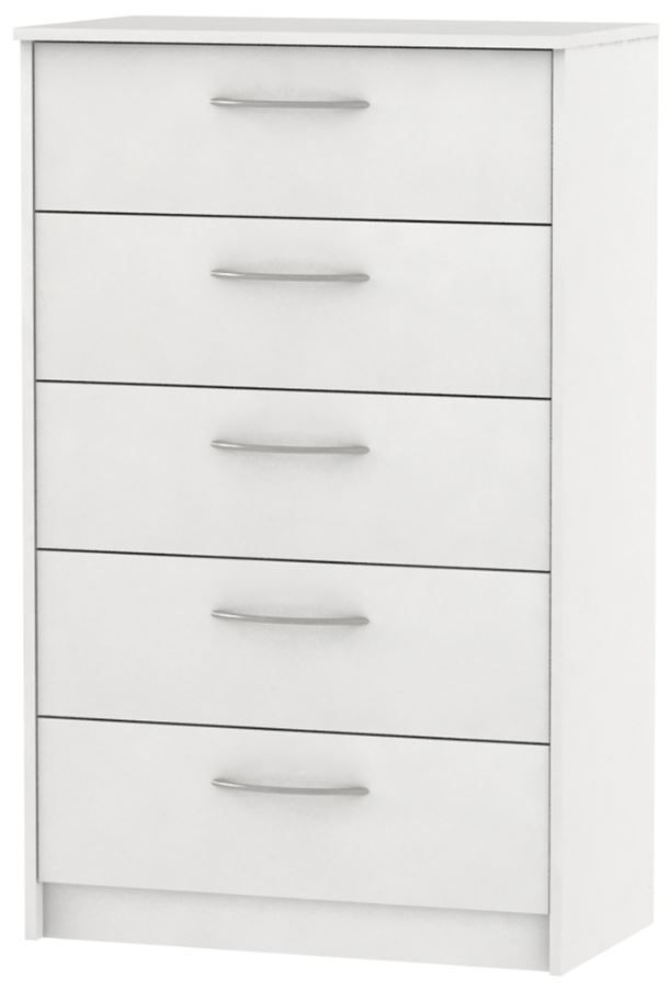 Finch White Chest of Drawers-EB108735A | Levin Furniture | Pennsylvania and Ohio