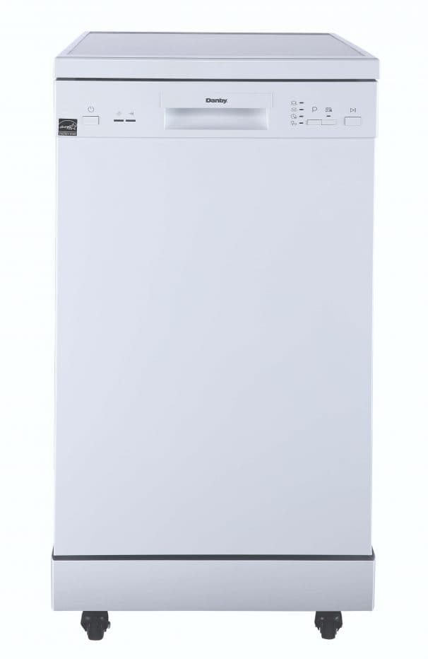Danby® 18" White Portable Dishwasher