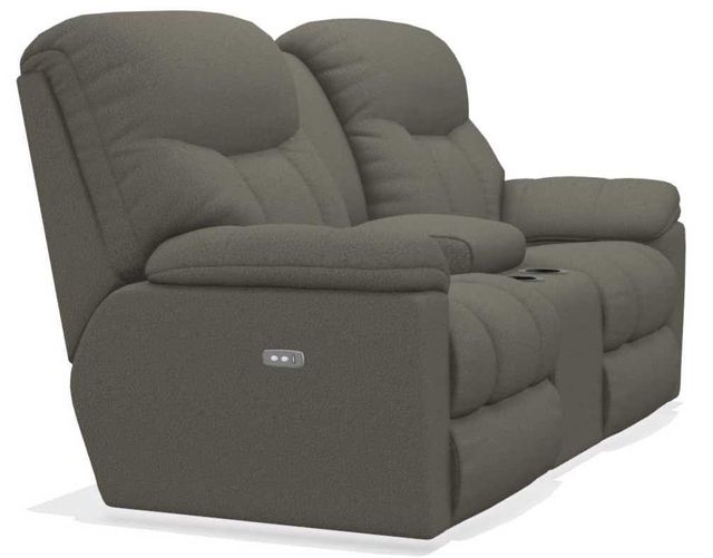 La-Z-Boy® Morrison Silver Power Reclining Loveseat with ...