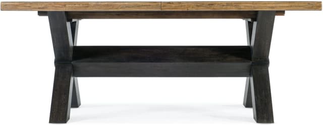 Hooker® Furniture Big Sky Charred Timber/Vintage Natural Dining Table & 6 Chairs-2