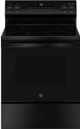 GE® 400 Series 30" Black Freestanding Electric Range-0