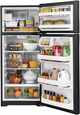 GE® 28" 17.5 Cu. Ft. Black Top Freezer Refrigerator-2