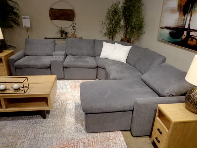 Signature Design by Ashley® Hartsdale 6 Piece Power Reclining Sectional with Chaise-0