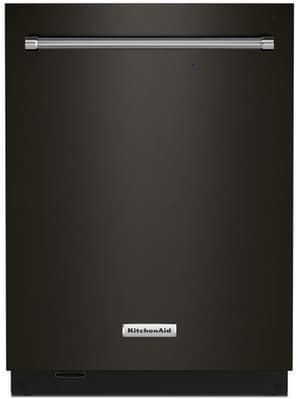 KitchenAid® 24" PrintShield™ Black Stainless Steel Built In Dishwasher