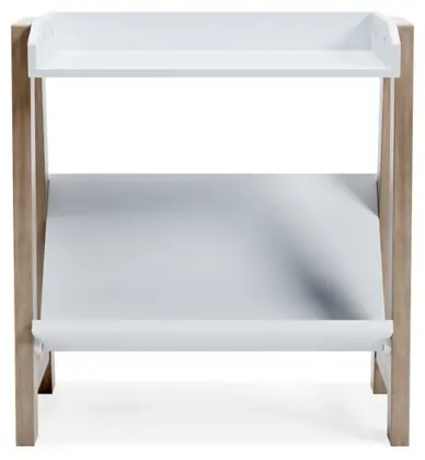 Signature Design by Ashley® Blariden White/Tan Accent Shelf-2