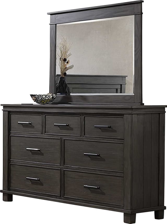 Emerald Home Glacier Bay Warm Gray Dresser and Mirror-0