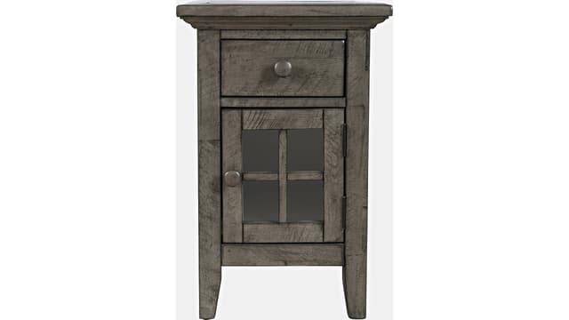 Jofran Inc. Stone Rustic Shores Power Chairside Table-1