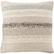 Surya Lorens Medium Gray 20"x20" Pillow Shell with Down Insert-0