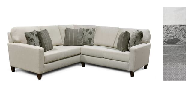 England™ Furniture Roxy 2-Piece Beige Sectional-2