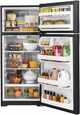 GE® 28" 17.5 Cu. Ft. Black Top Freezer Refrigerator-2