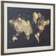 A & B Home Black/Gold Farnell Wall Art-0