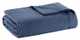 Olliix by Madison Park Egyptian Cotton Blue Twin Blanket-1