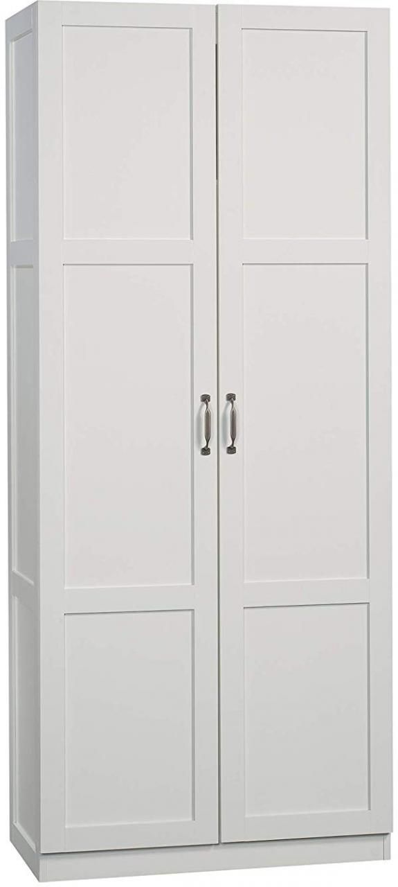 Sauder Select Sauder Select White Storage Cabinet 419636 Big