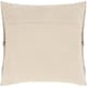 Surya Lorens Medium Gray 20"x20" Pillow Shell with Down Insert-1