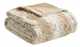 Olliix by Madison Park Zuri 1 Sand Oversized Faux Fur Throw-0