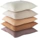 Surya Penelope Taupe 20"x20" Pillow Shell with Down Insert-2