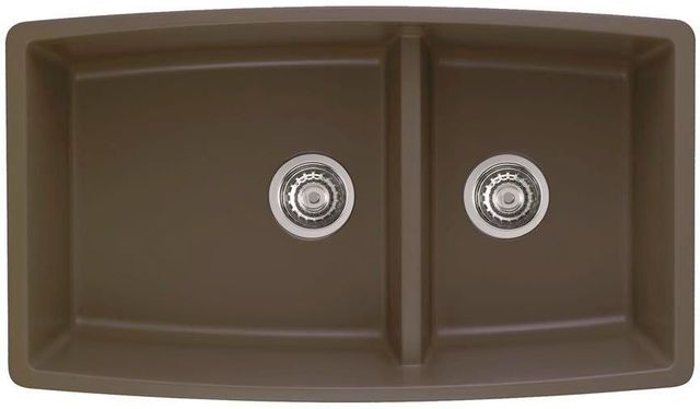 Blanco Performa Cafe Brown 33 Silgranit Granite Composite