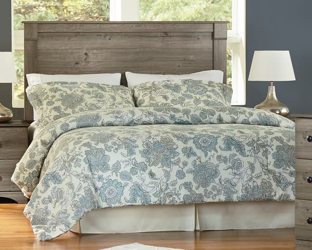 Perdue Woodworks Weathered Gray Ash Queen or Full Panel Headboard-0