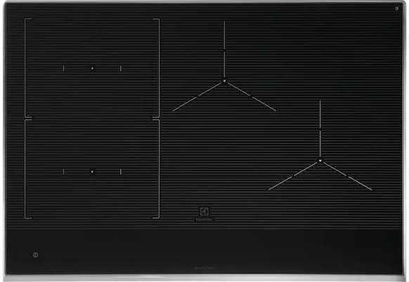 Credit: Electrolux Overhead view of the Electrolux ECCI3068AS induction cooktop