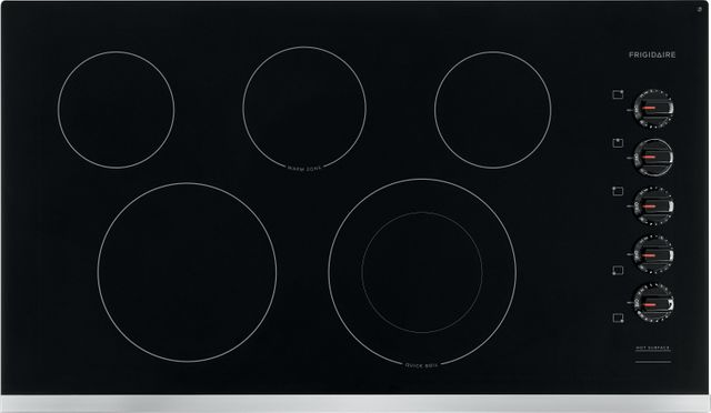 Frigidaire 36 75 Stainless Steel Electric Cooktop Ffec3625us